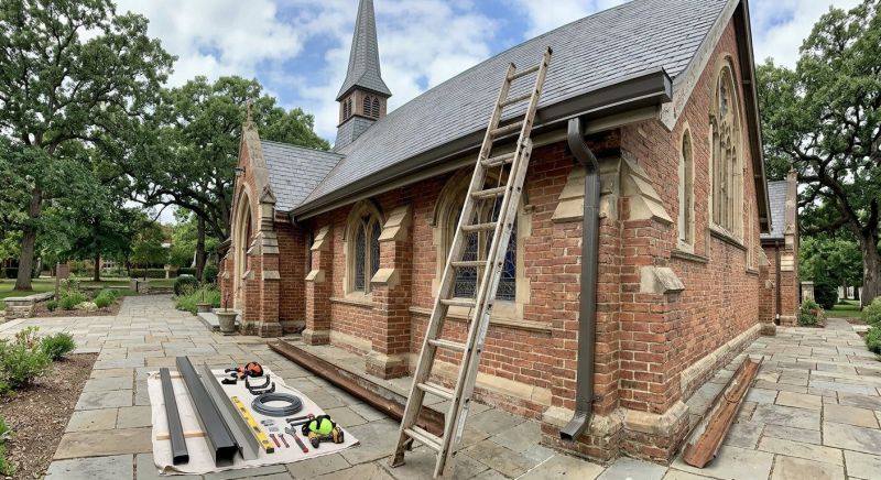 Church Gutter Repair in Roseville, CA