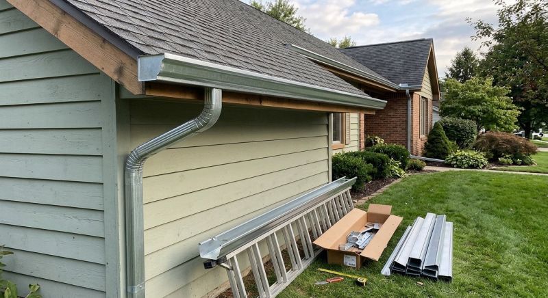 Steel Gutter Installation in Mcdonough, GA