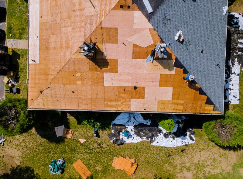 A Frame Roof Installation in Framingham, MA