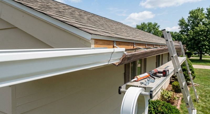 Aluminum Gutter Replacement in Roseville, CA
