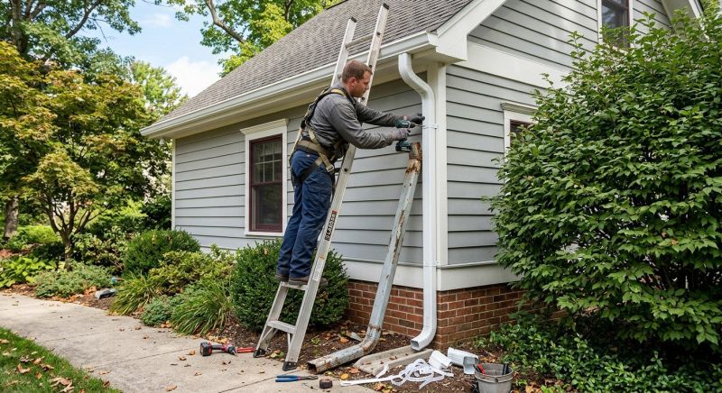 Church Downspout Repair in Sacramento, CA