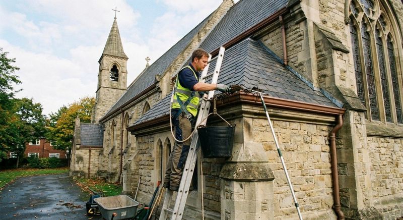 Church Gutter Repair in San Francisco, CA