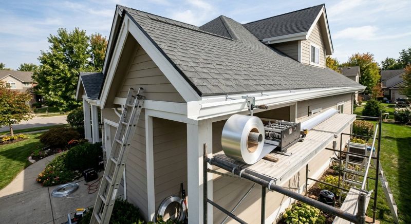 Continuous Gutter Replacement in Roseville, CA
