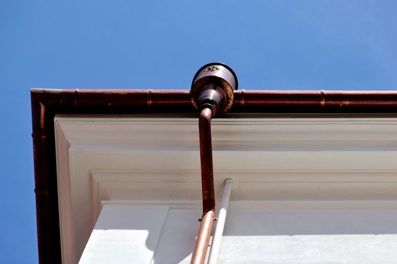 Copper Downspout Installation in Mcdonough, GA