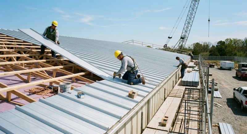Copper Roof Installation in Fredericksburg, VA