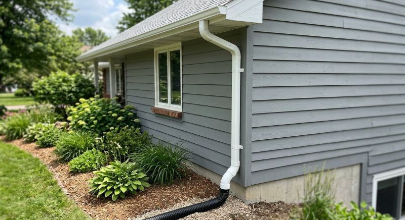 Pvc Downspout Installation in Arvada, CO