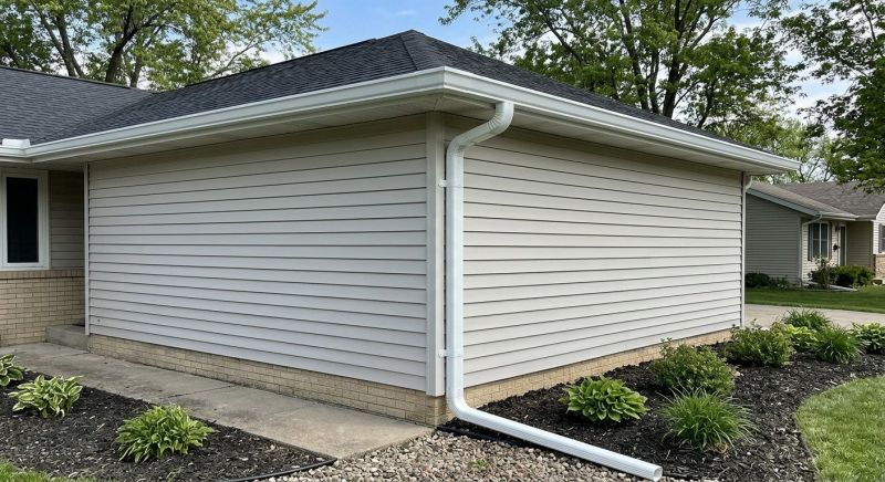 Pvc Downspout Installation in Longmont, CO