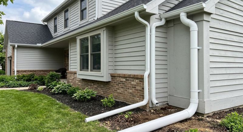 Pvc Downspout Installation in Mcdonough, GA