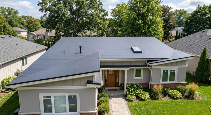 Rubber Roof Installation in Fredericksburg, VA