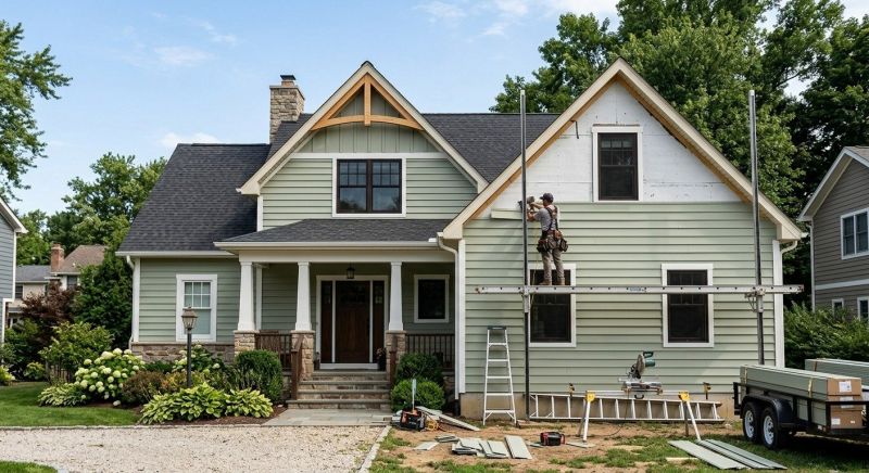 Vertical Siding Replacement in Norwalk, CT